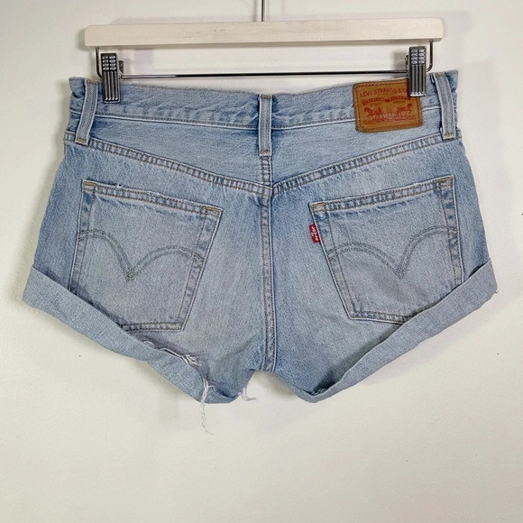 Levi's 501 Roll Up Jeans Short - Picture 16 of 16